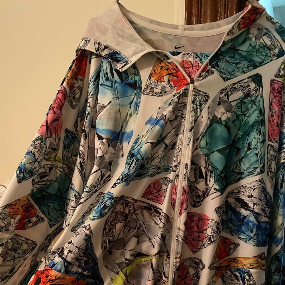 Nike Set Jacket Pride Multi Color Diamonds XL EUC Lowest Price Listed!
